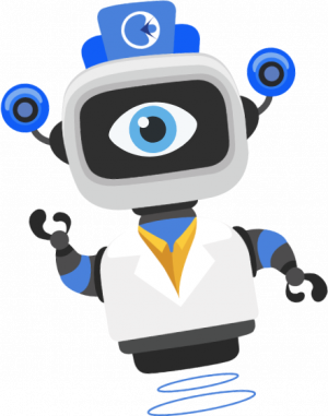 robottino_sinistra VEM: Software intelligente per ottici ed optometristi